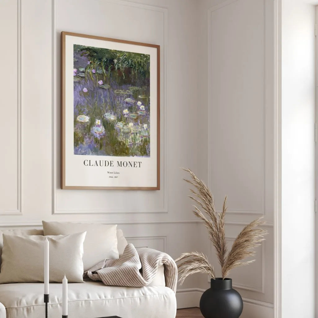 Claude Monet – Ninfee nello stagno Poster