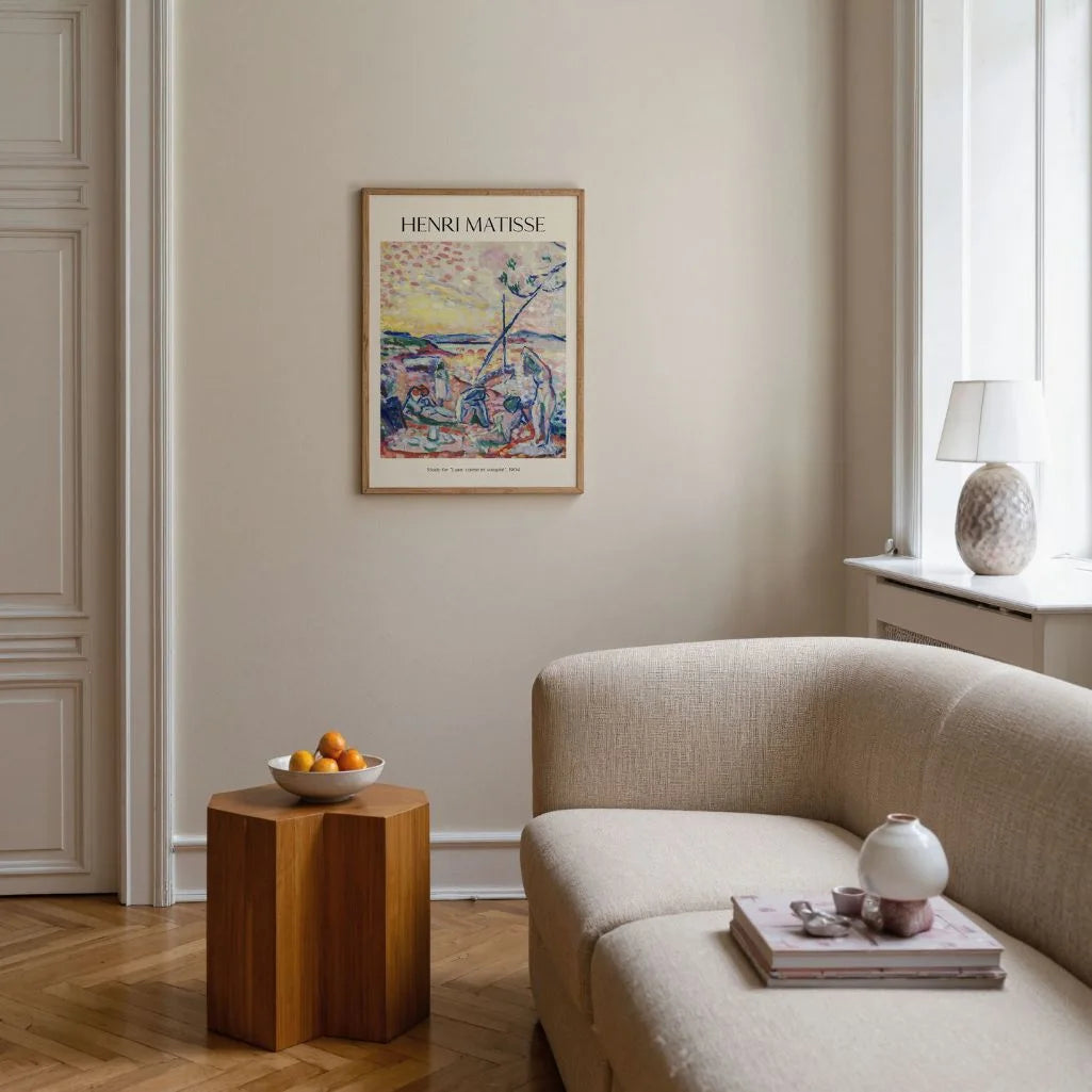 Henri Matisse Poster – Studio per Lusso, calma e voluttà