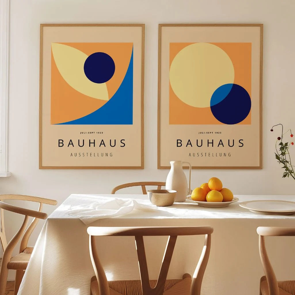 Cerchi Bauhaus – Set di 2 poster