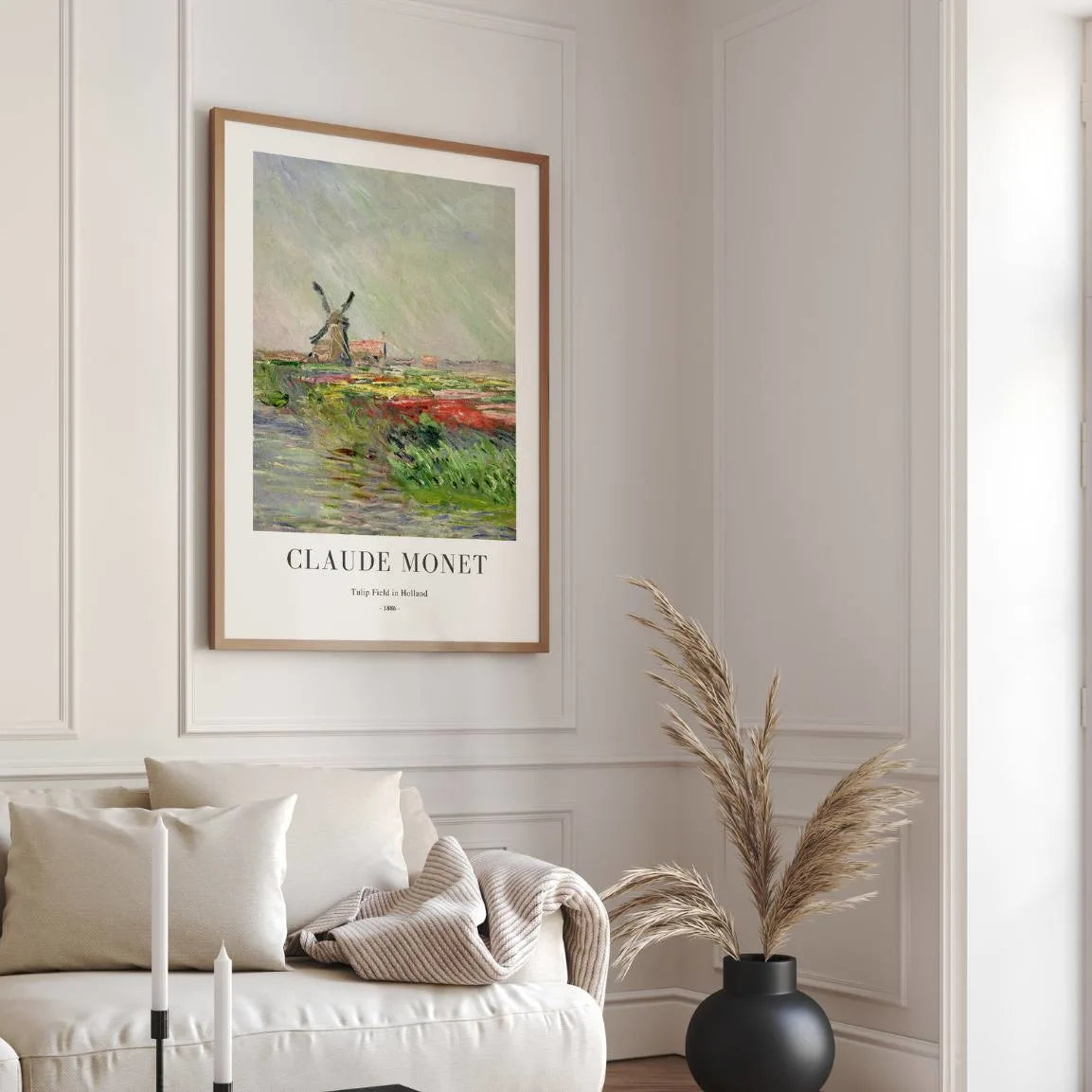 Monet Poster Tulipani