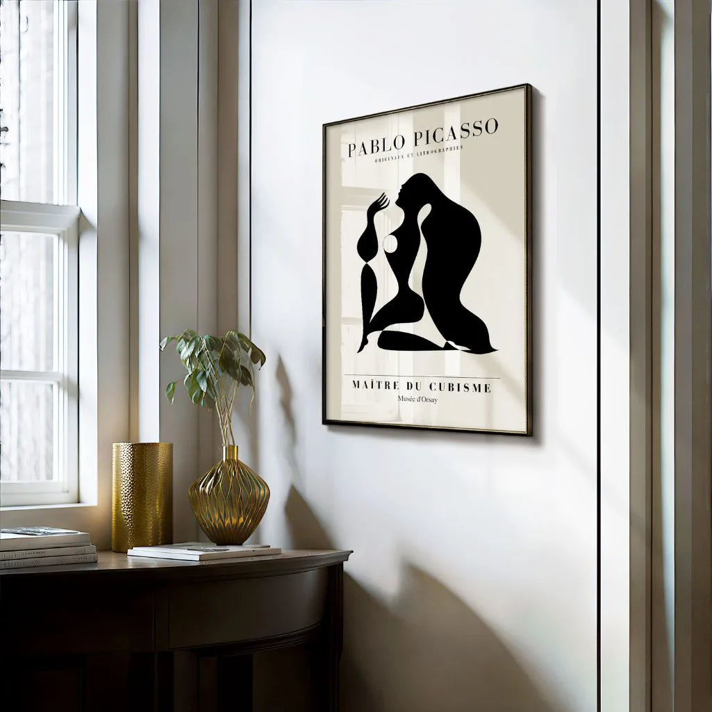 Poster ispirato a Pablo Picasso – Forma nera