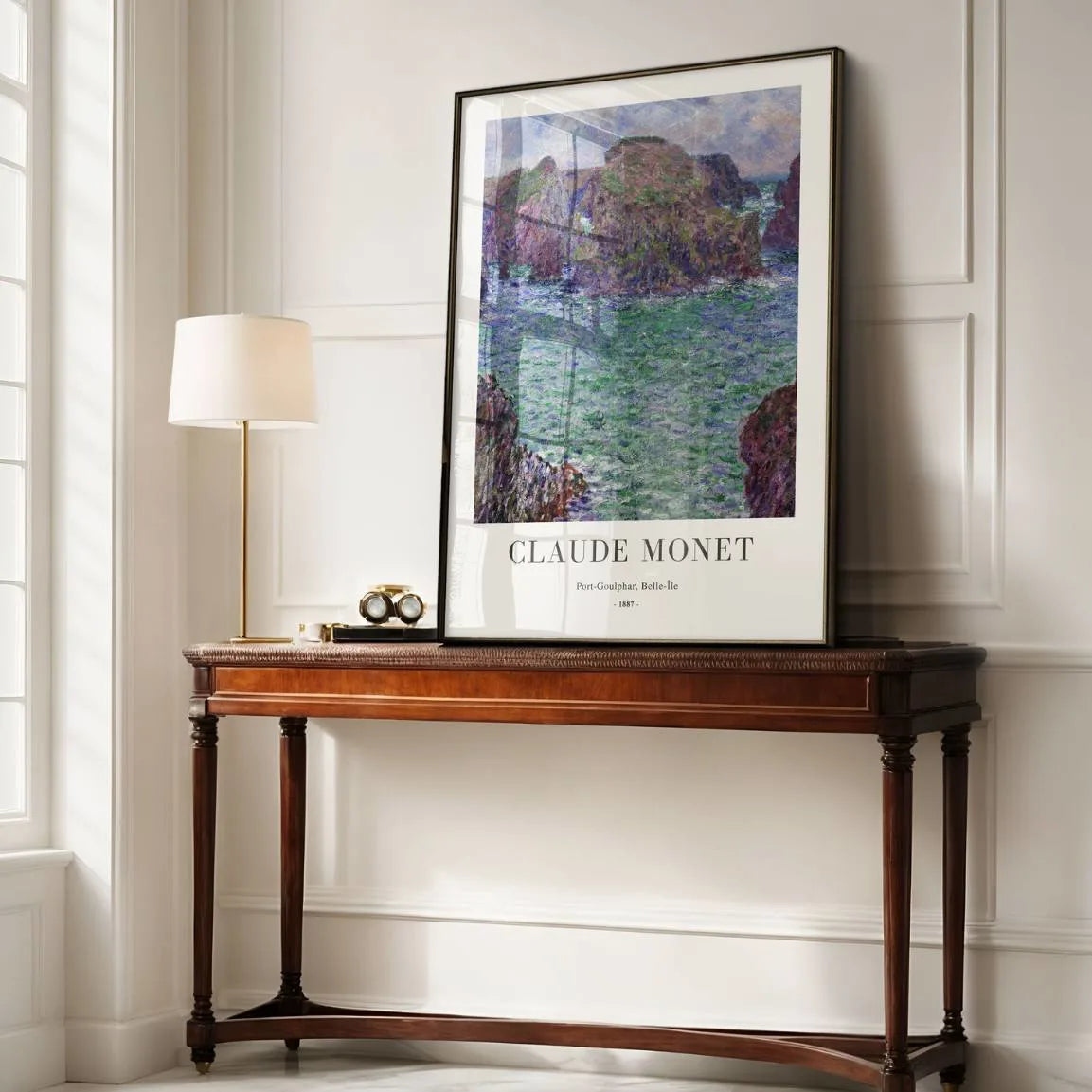 Poster Claude Monet – Port-Goulphar, Belle-Île