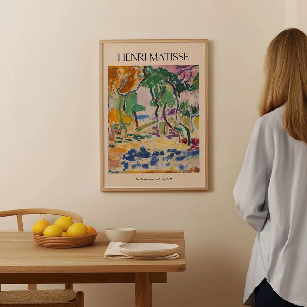 Henri Matisse Poster – Paesaggio vicino a Collioure