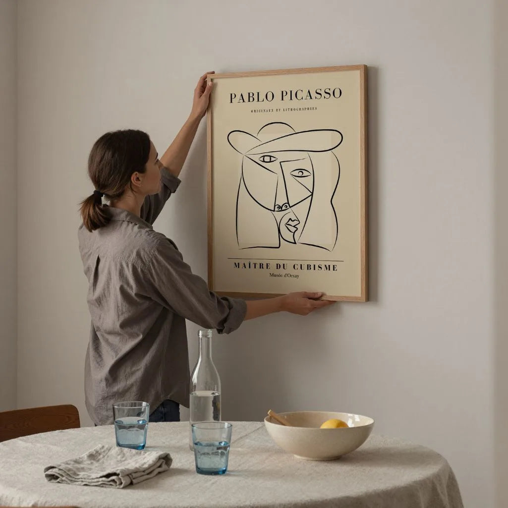 Poster ispirato a Pablo Picasso – Donna con cappello