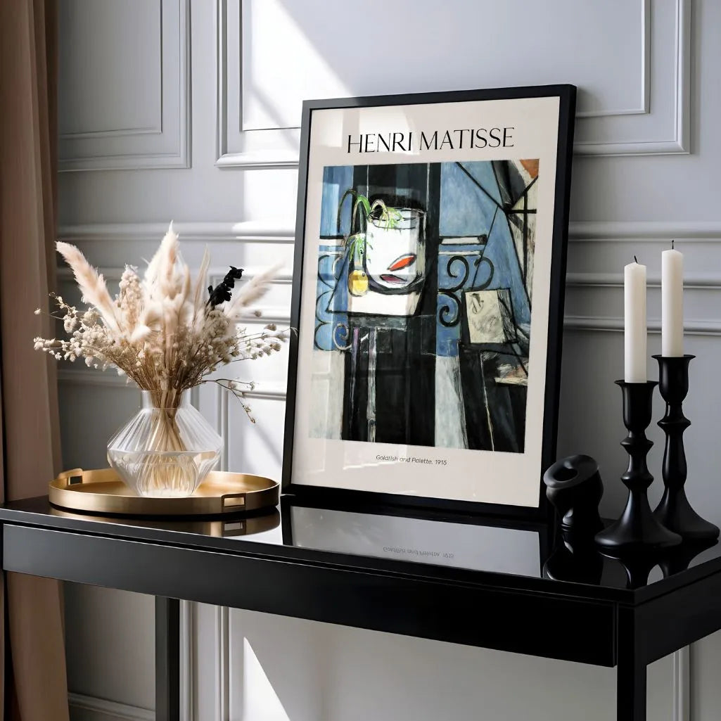 Henri Matisse Poster – Pesci rossi e tavolozza
