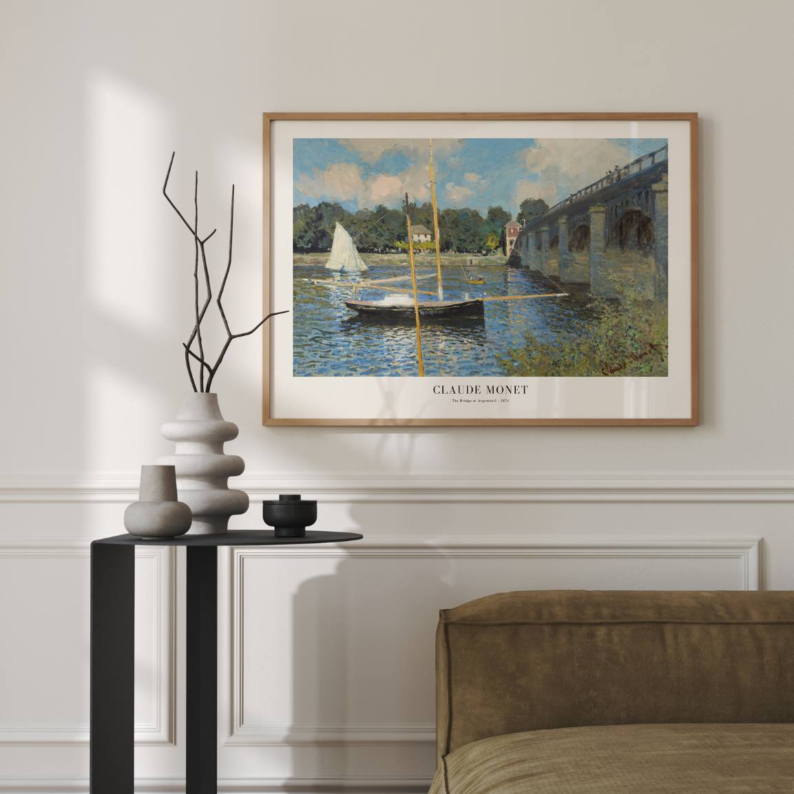 Poster Claude Monet – Il Ponte ad Argenteuil