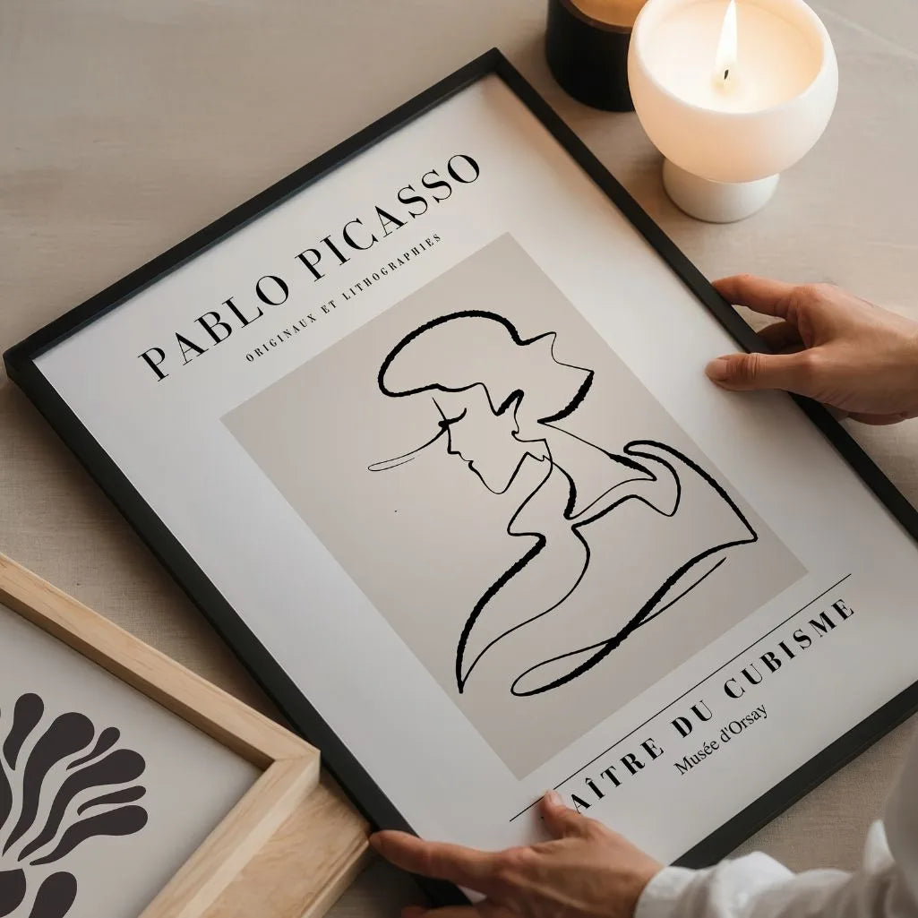 Poster ispirato a Pablo Picasso – Profilo d’artista