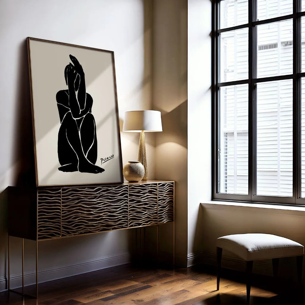 Poster ispirato a Pablo Picasso – Silenzio della forma