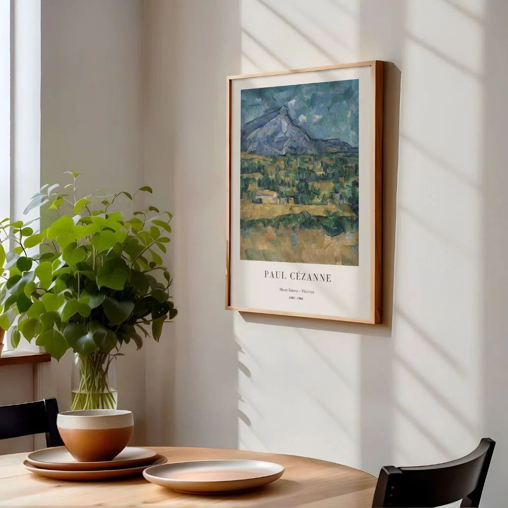 Paul Cézanne – Monte Santa Vittoria Poster