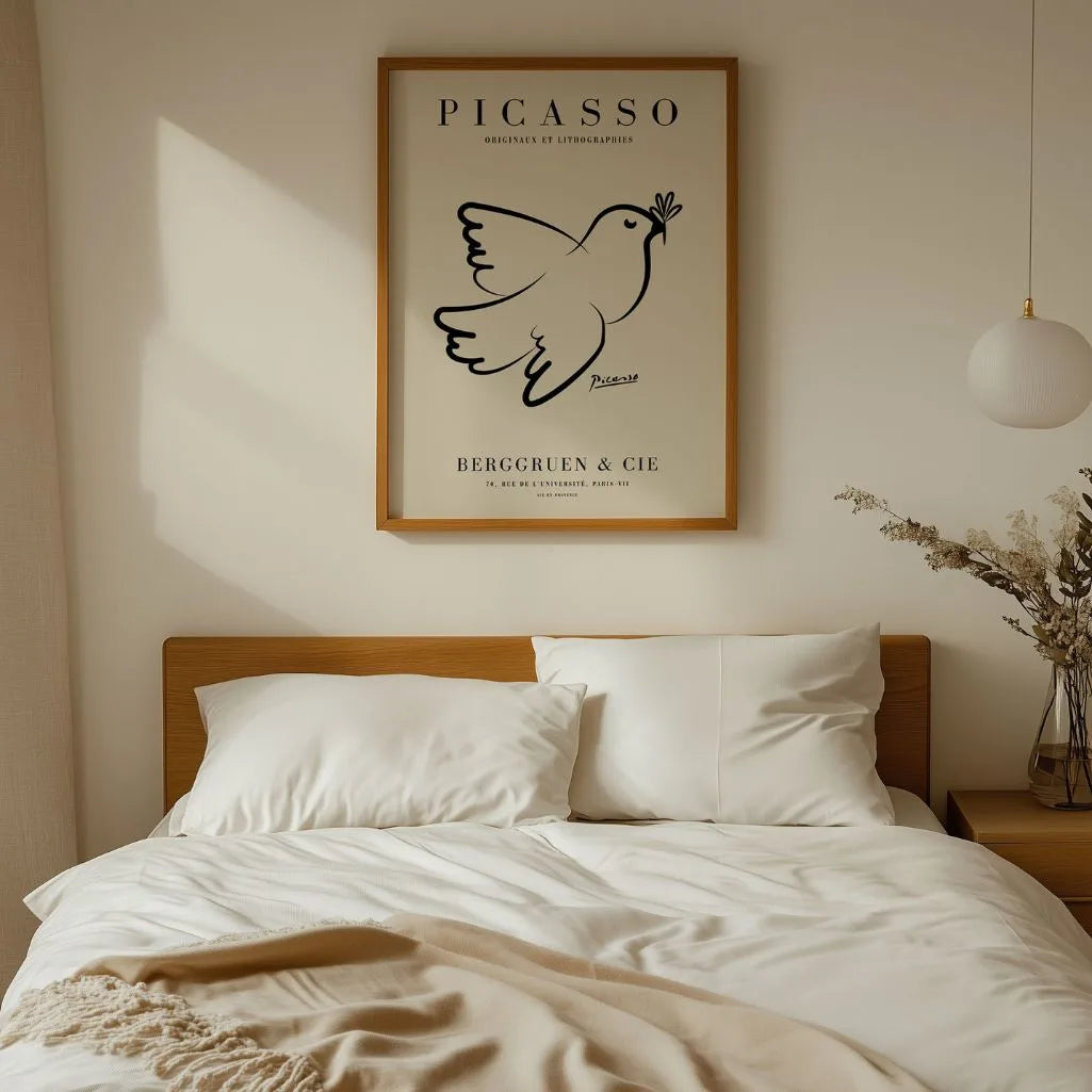 Poster ispirato a Pablo Picasso – Colomba della speranza