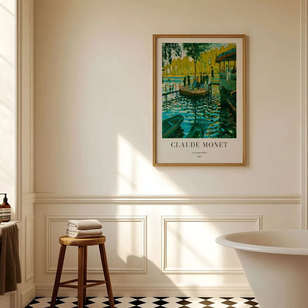 Claude Monet – Lo stagno delle rane Poster