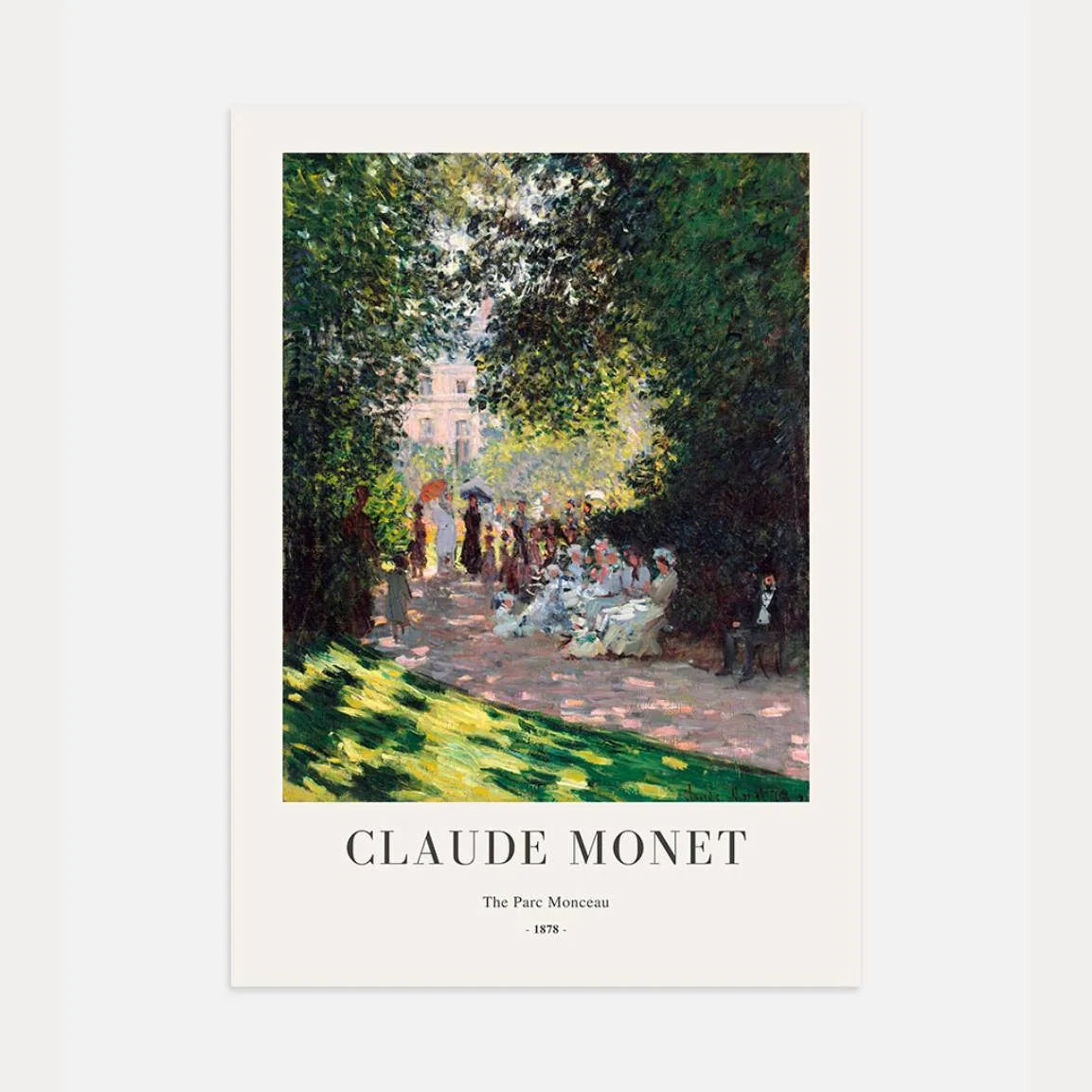 Monet Poster Passeggiata