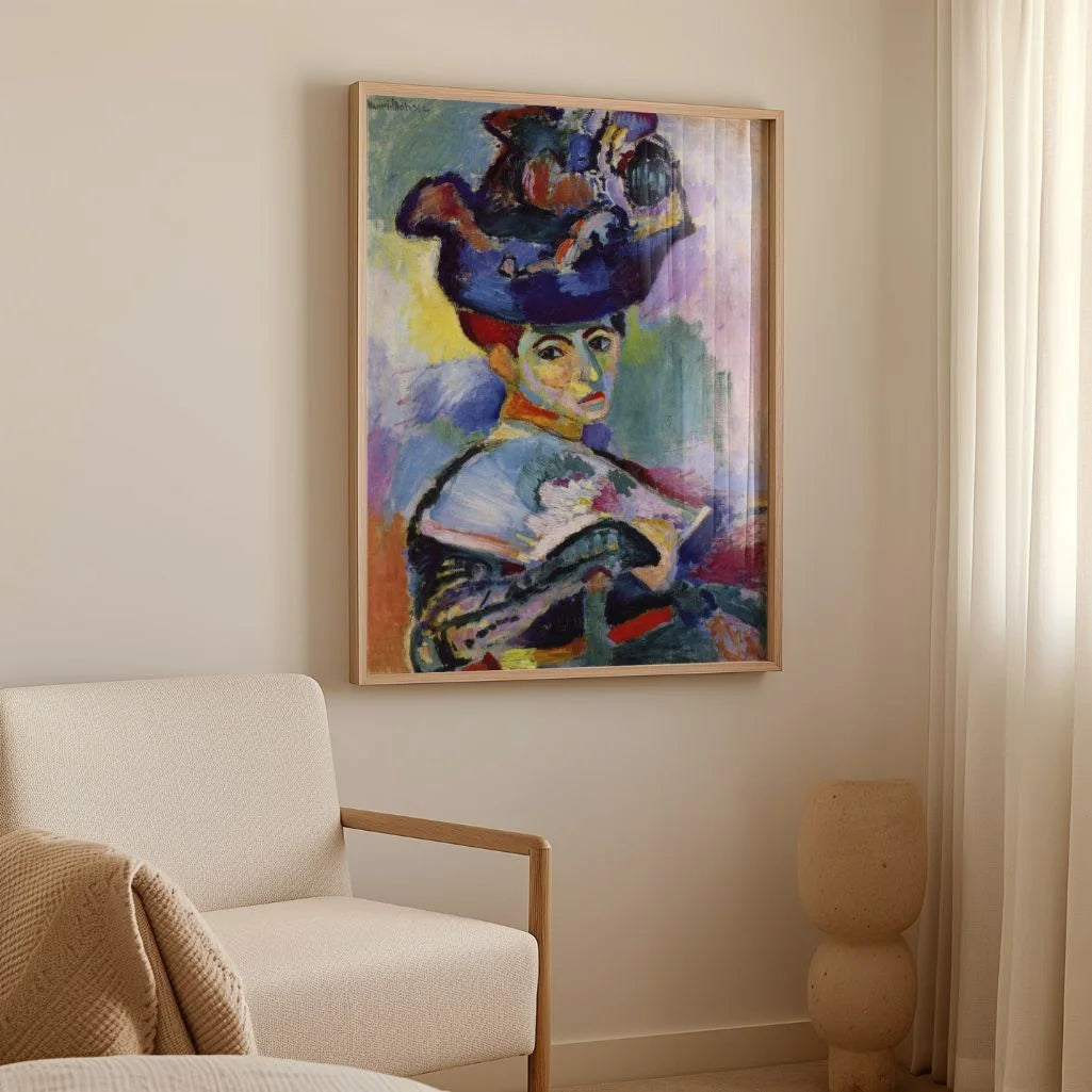 Henri Matisse Poster – Donna con cappello