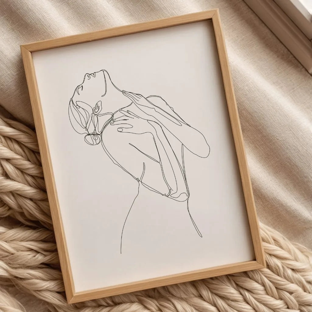 Poster – Figura sensuale