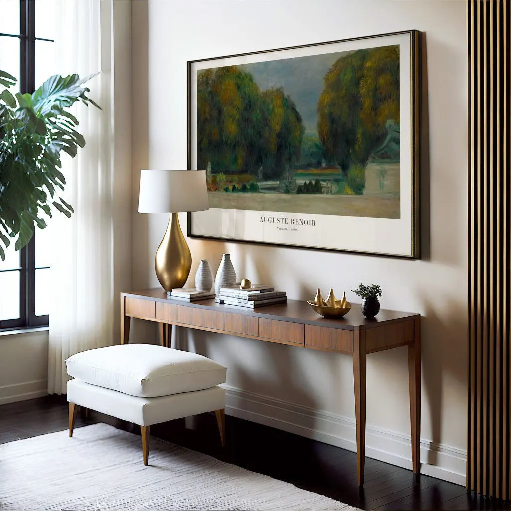 Auguste Renoir Versailles Park Poster