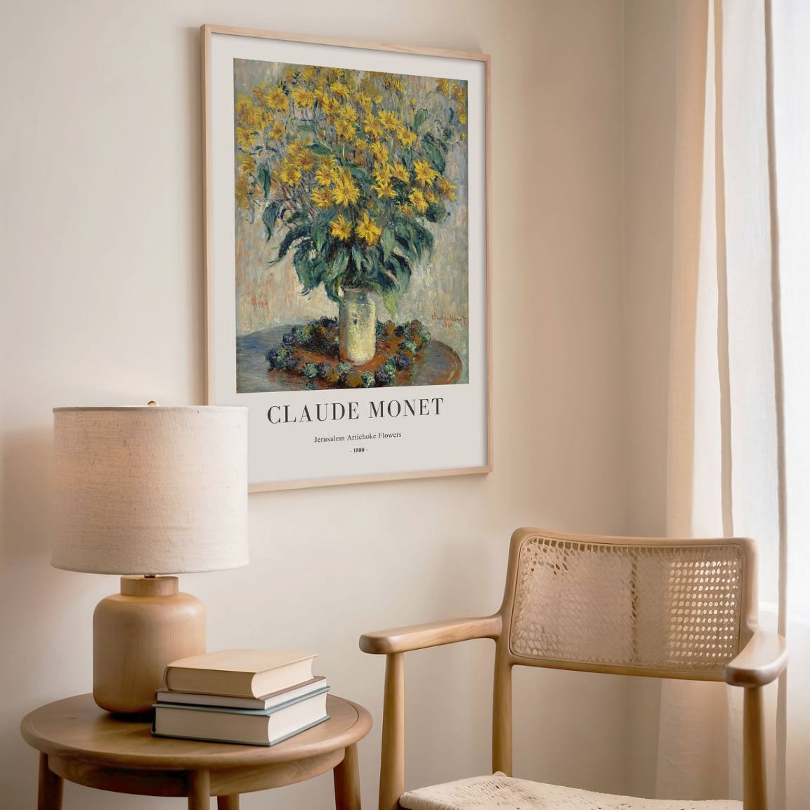 Monet Poster Fiori