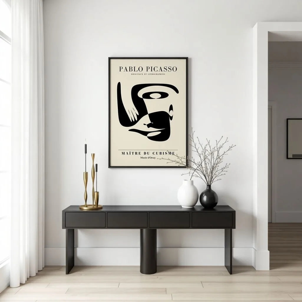 Poster ispirato a Pablo Picasso – Volto astratto