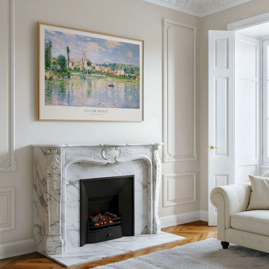 Claude Monet – Vétheuil in estate Poster