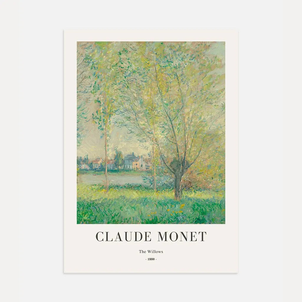 Poster Claude Monet – I salici