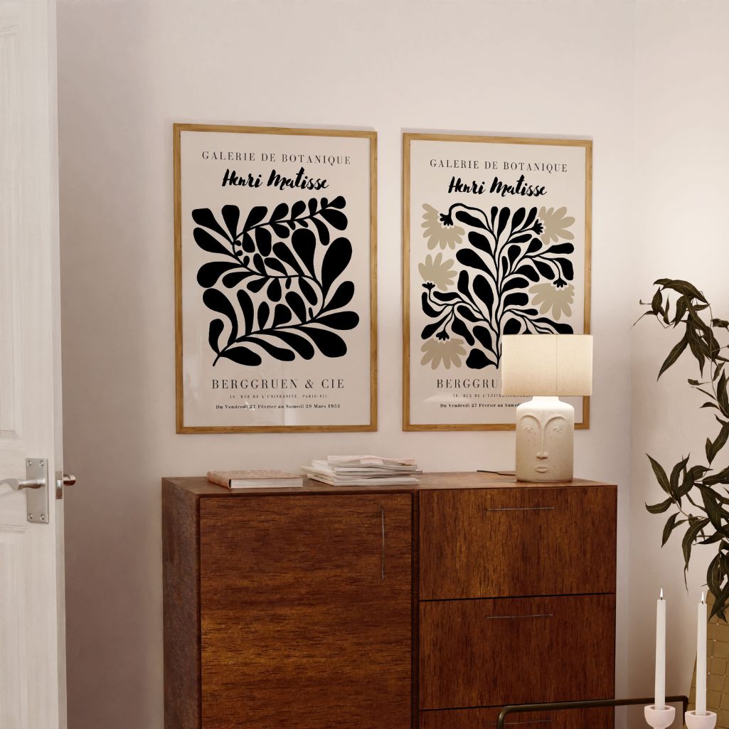 Matisse Graphic Botanical – Set of 2 Posters
