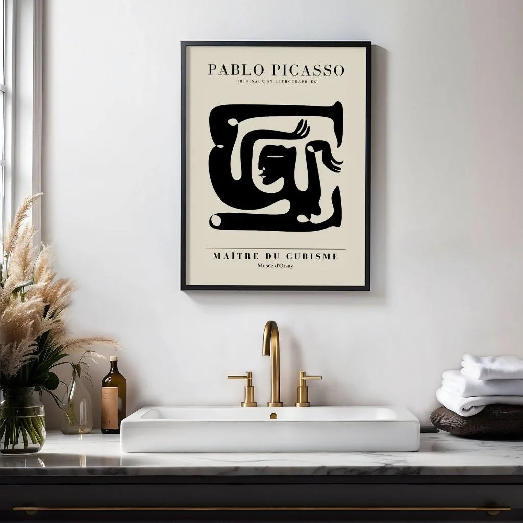 Poster ispirato a Pablo Picasso – Figura in movimento