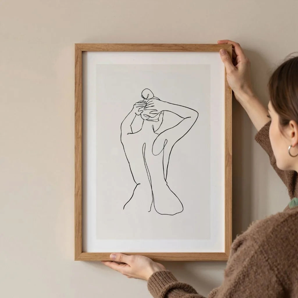 Poster – Corpo femminile sottile