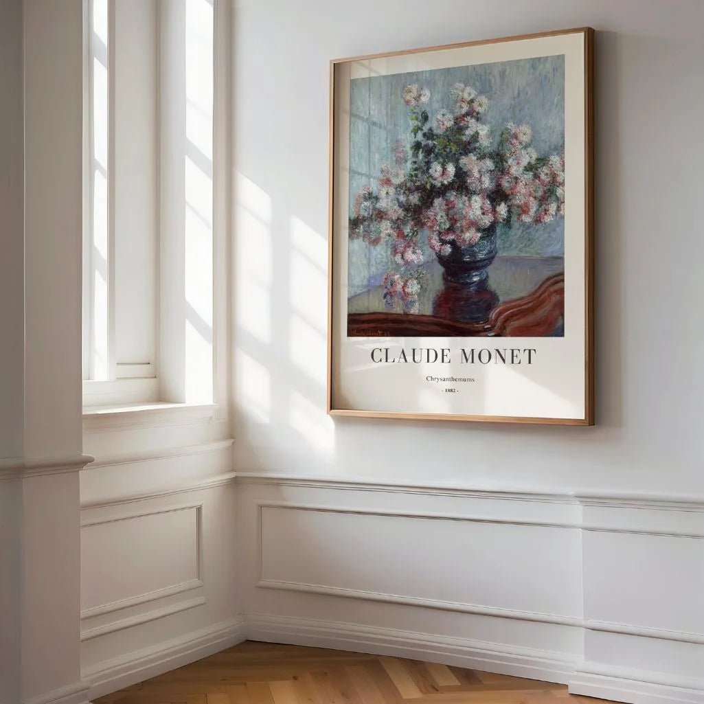 Claude Monet – Crisantemi Poster