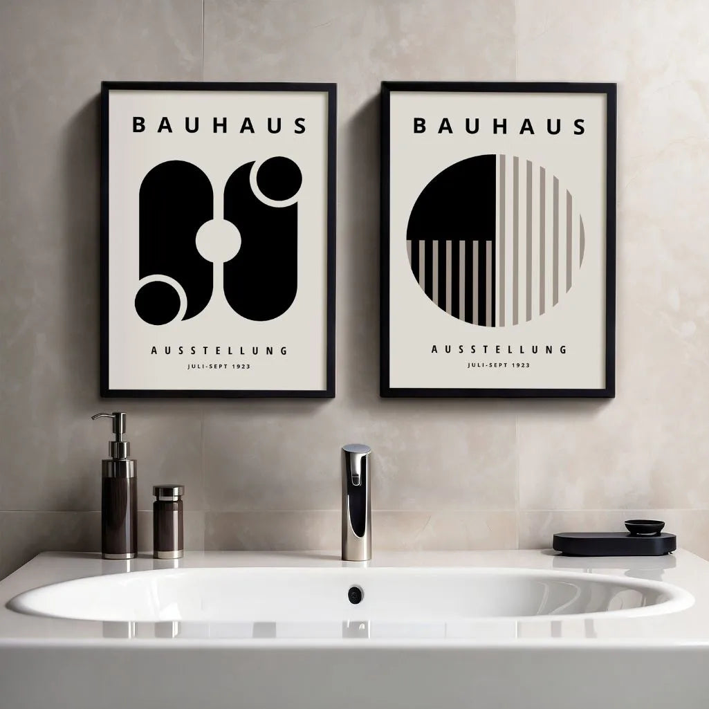 Armonia Bauhaus – Set di 2 poster