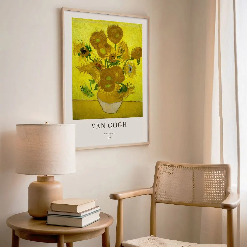 Vincent van Gogh Sunflowers Poster