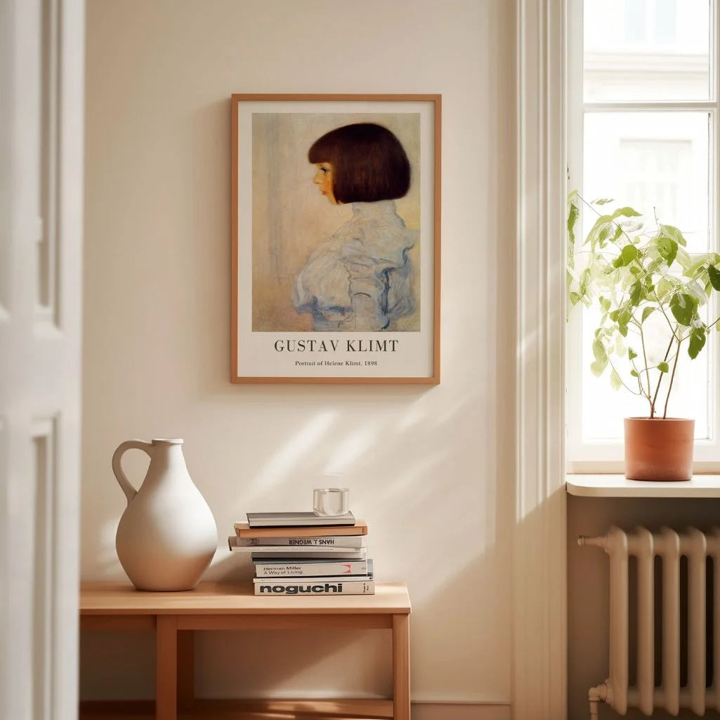 Klimt Portrait of Helene Klimt Poster