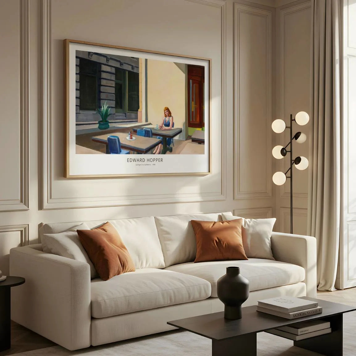 Edward Hopper Sunlight in a Cafeteria Poster