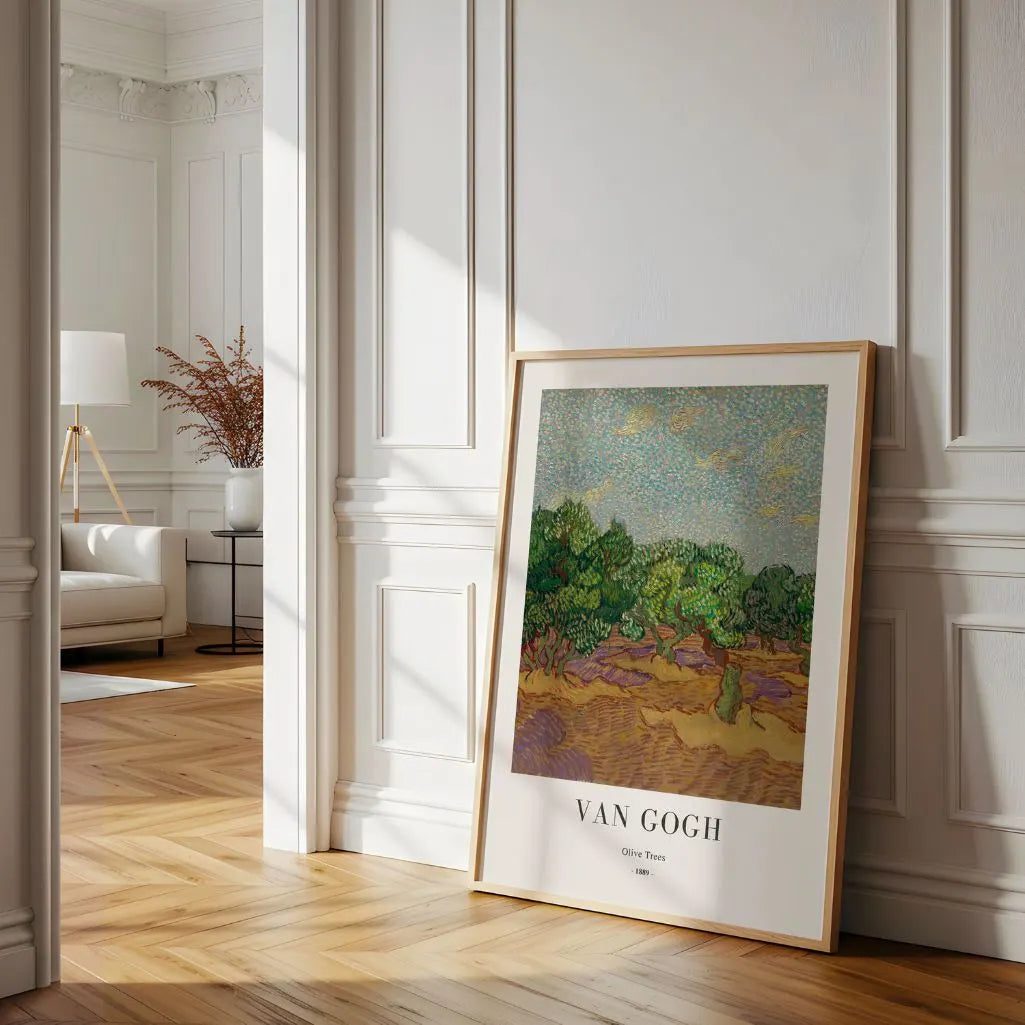 Vincent van Gogh Olive Trees Poster