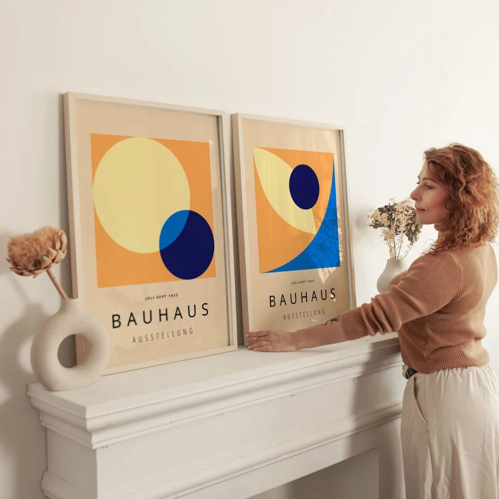 Cerchi Bauhaus – Set di 2 poster