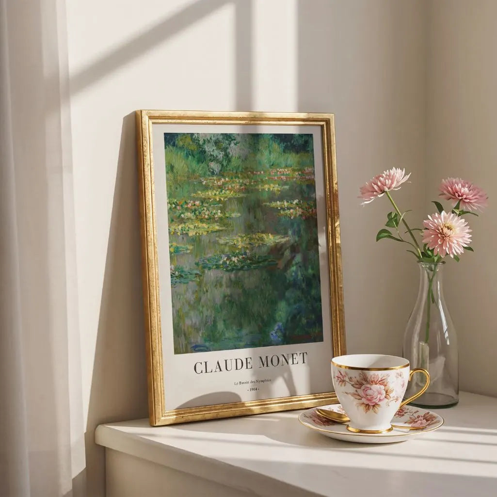 Claude Monet – Lo stagno delle ninfee Poster