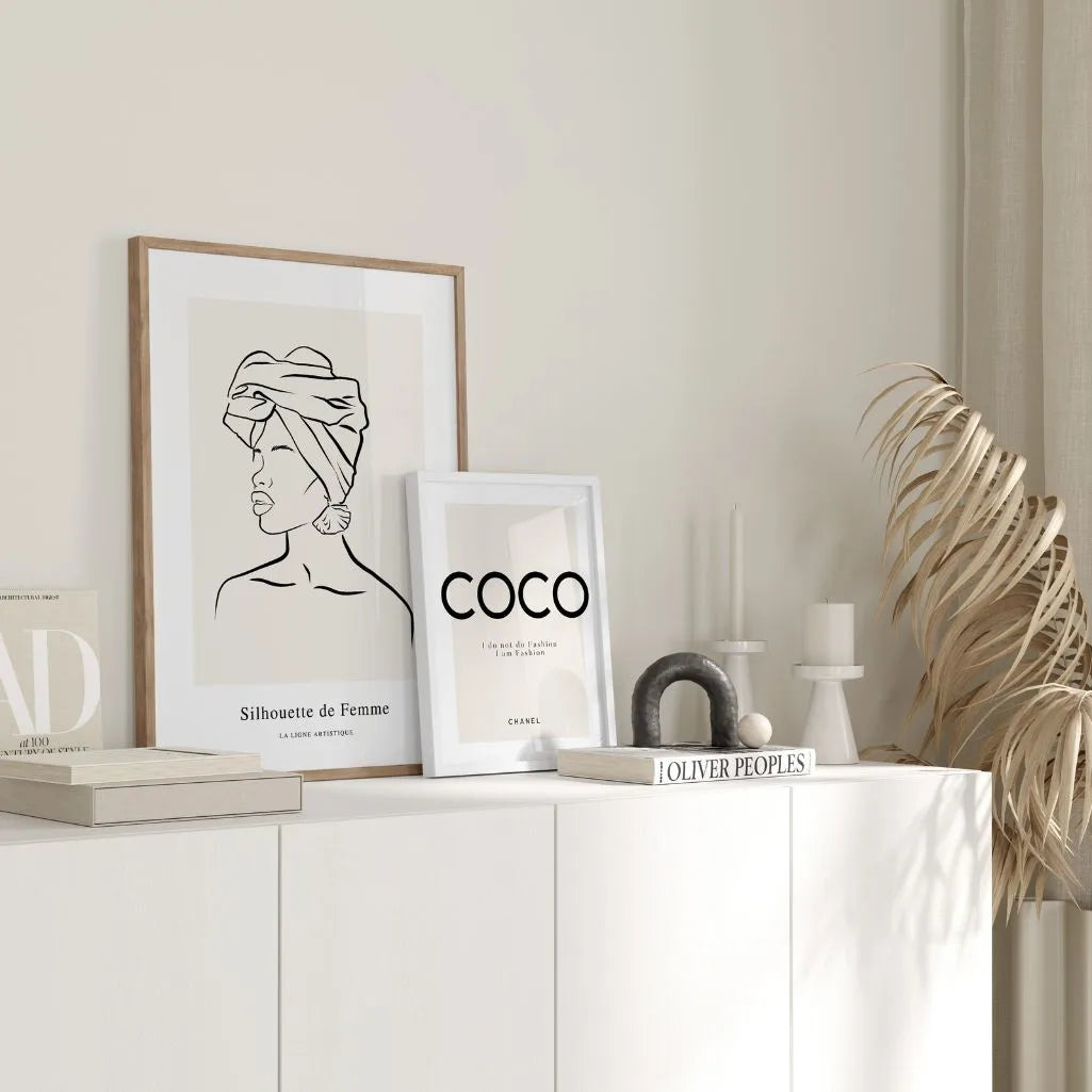 Poster – Donna con turbante