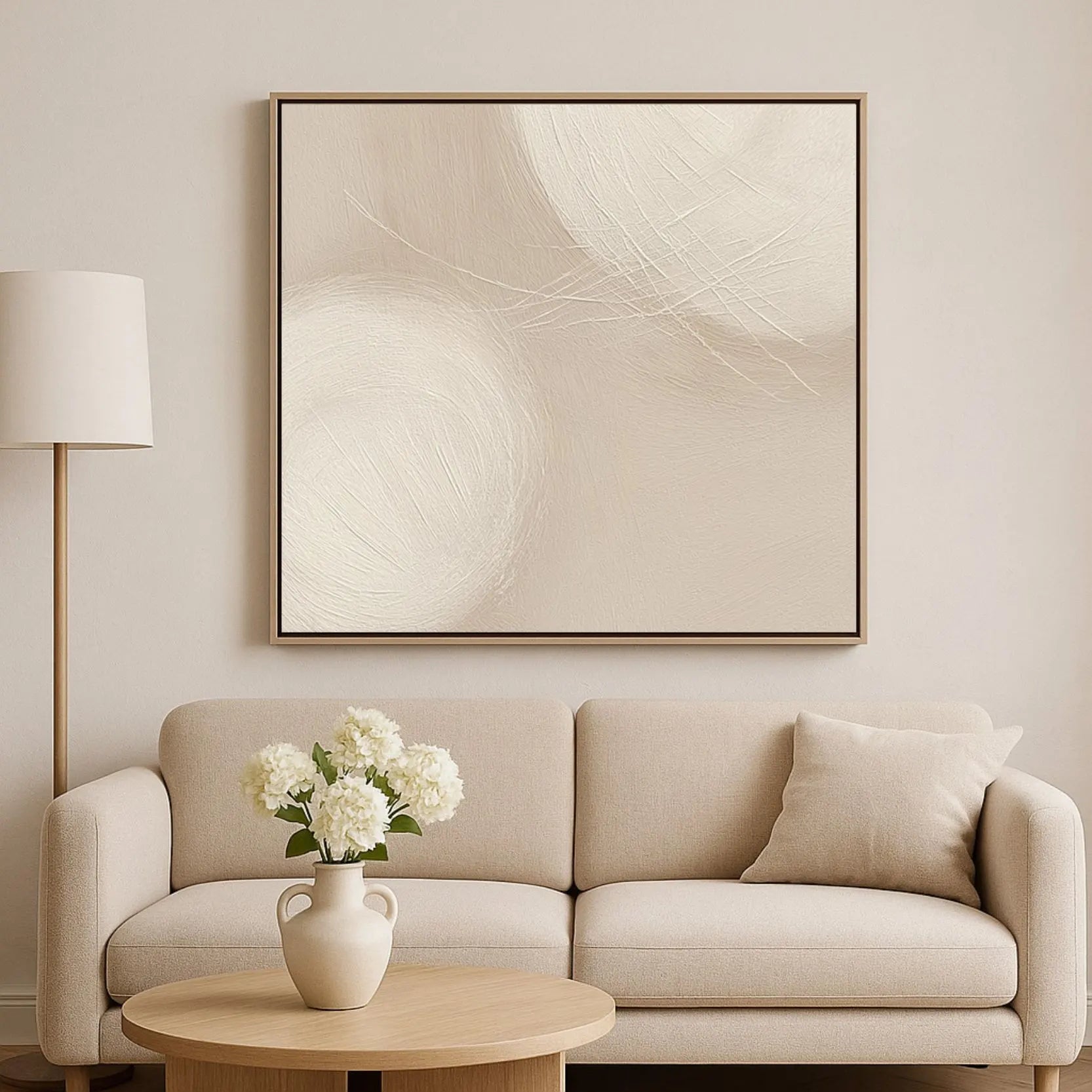 Tela incorniciata – Armonia beige