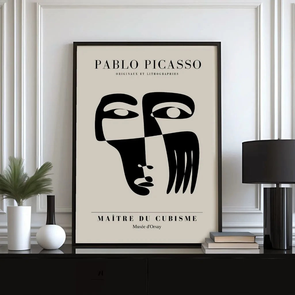 Poster ispirato a Pablo Picasso – Dualità della forma