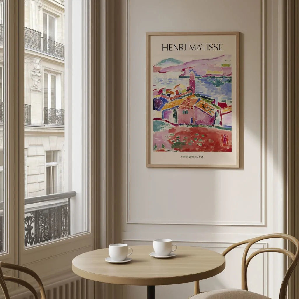 Henri Matisse Poster – Vista di Collioure