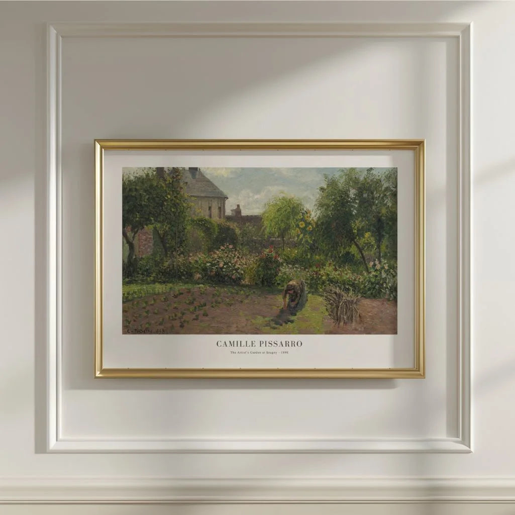 Camille Pissarro – Il giardino dell’artista a Éragny Poster