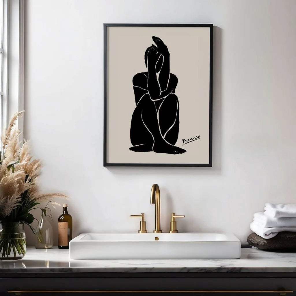 Poster ispirato a Pablo Picasso – Silenzio della forma
