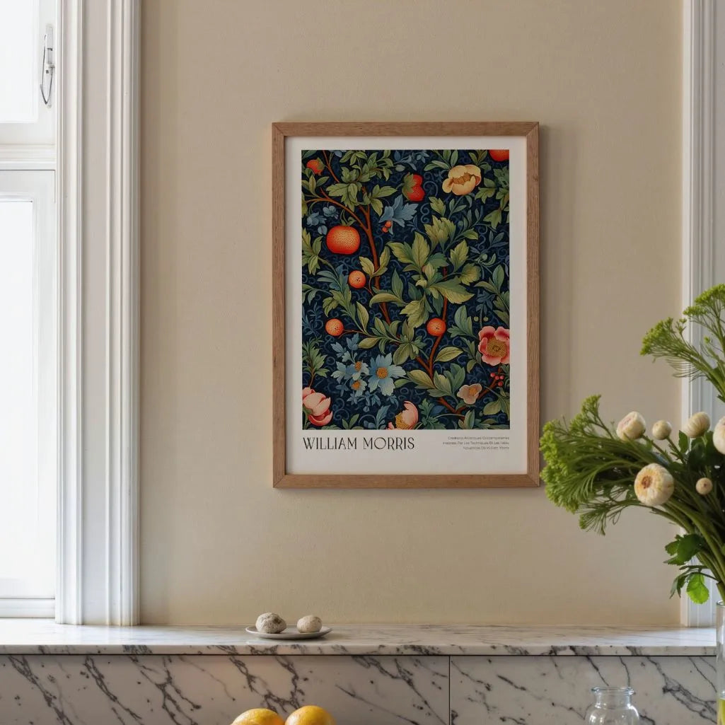 William Morris Fruit & Botanical Poster