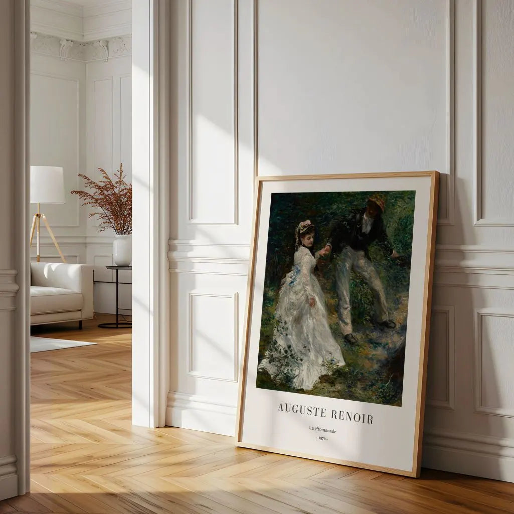 Auguste Renoir La Promenade Poster