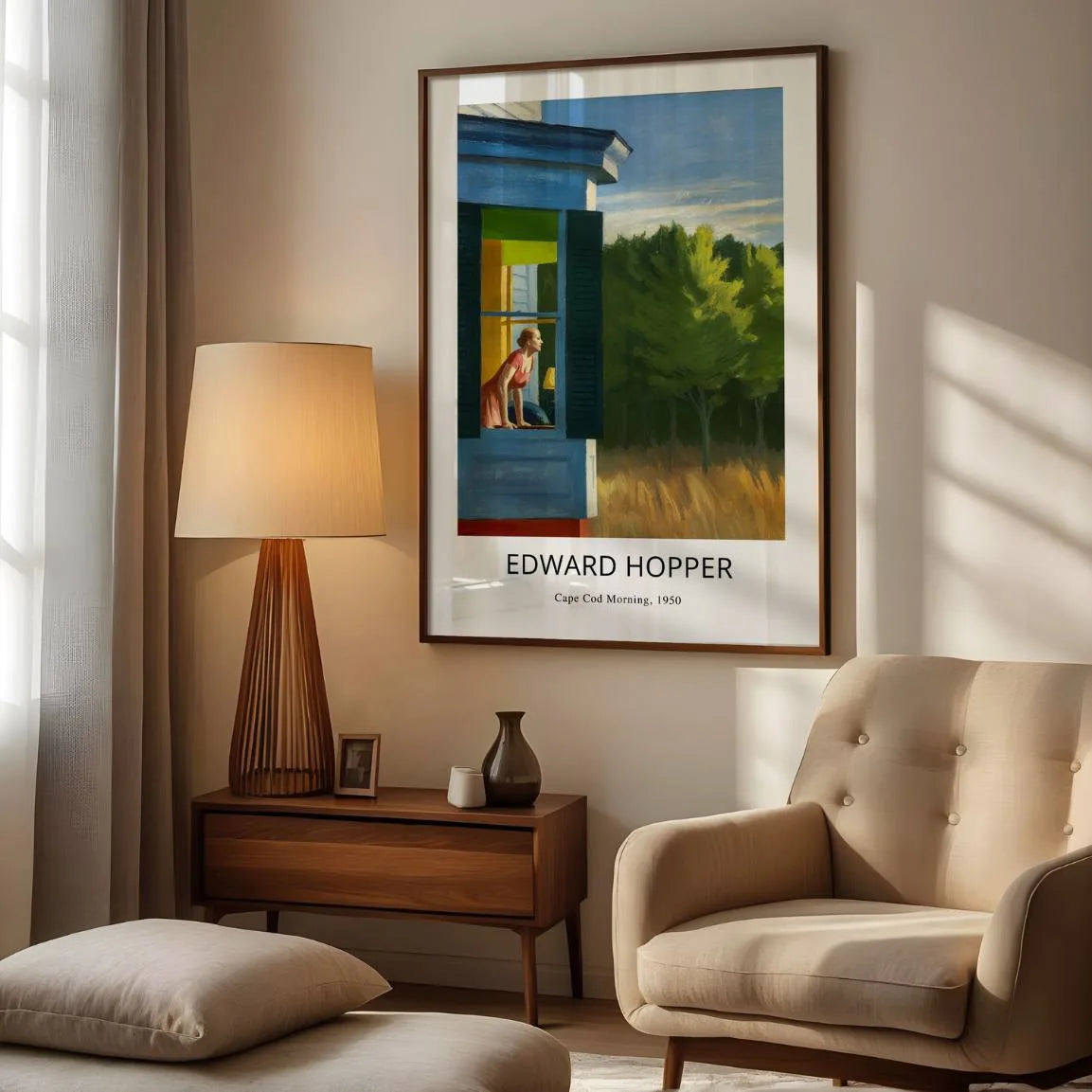 Edward Hopper Cape Cod Morning 1950 Poster