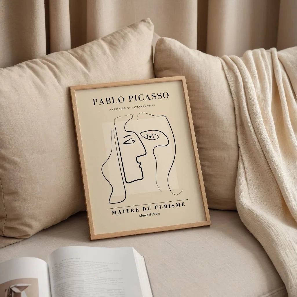 Poster ispirato a Pablo Picasso – Dialogo dell’anima