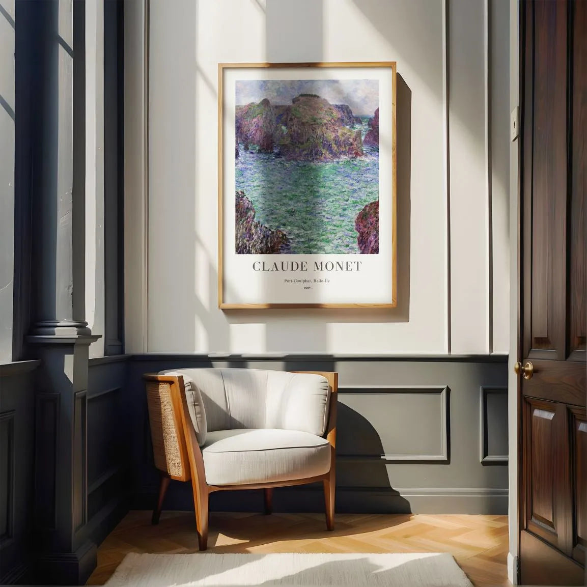 Poster Claude Monet – Port-Goulphar, Belle-Île
