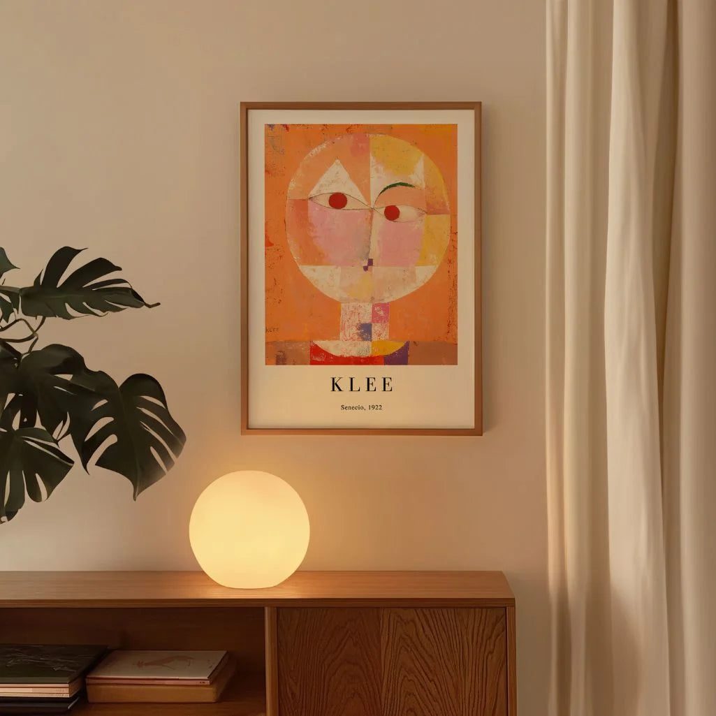 Paul Klee Senecio Poster