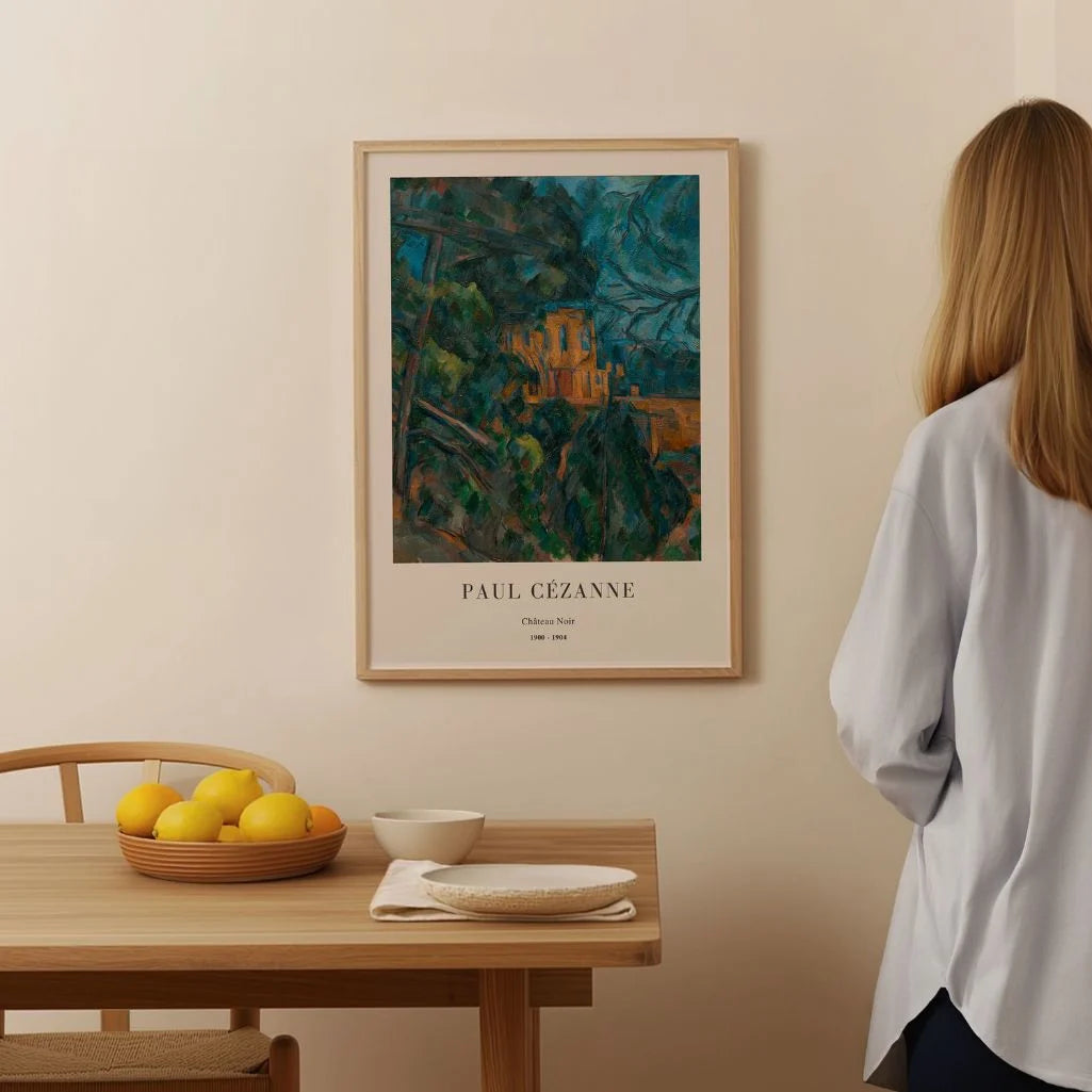 Paul Cézanne – Castello Nero Poster