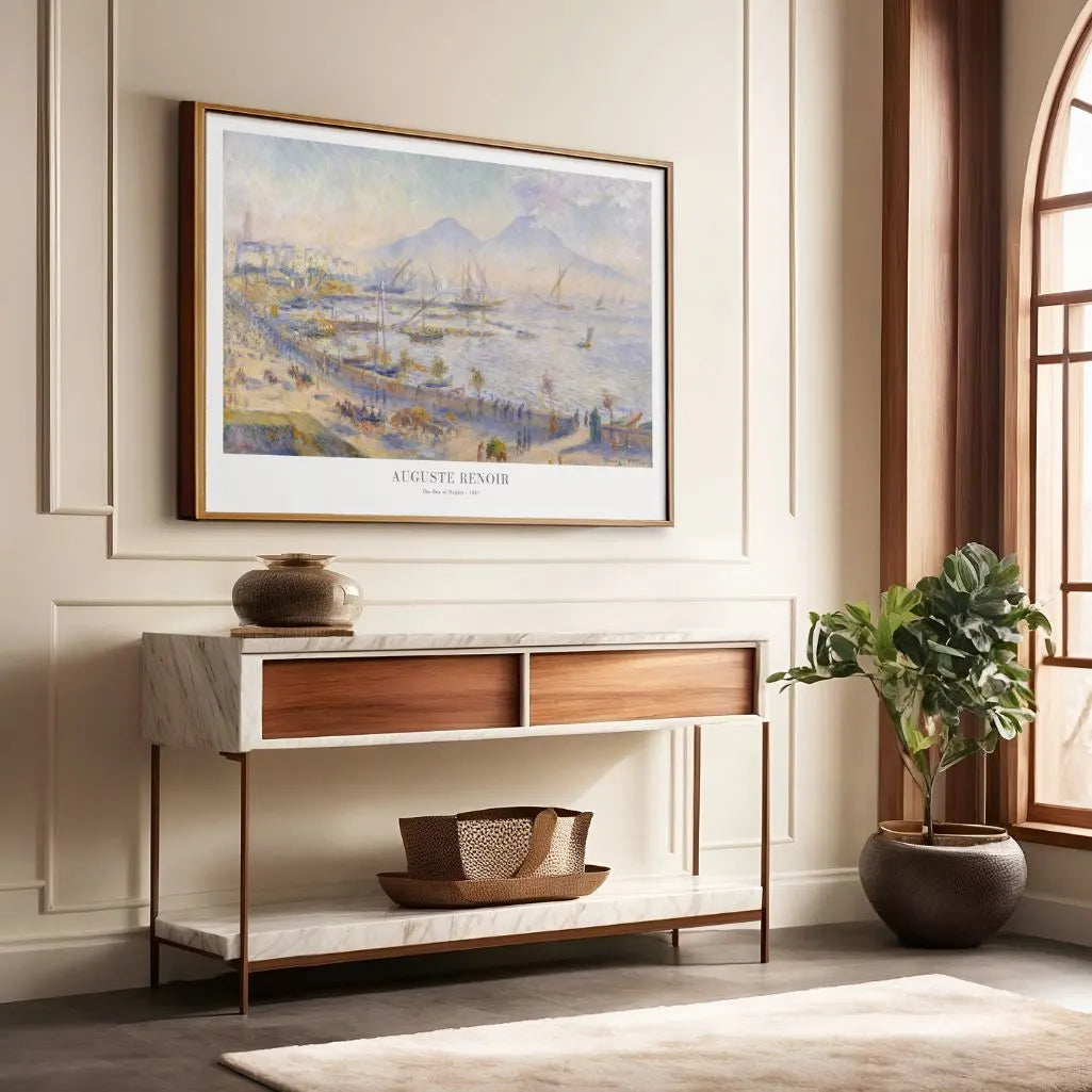 Auguste Renoir Bay of Naples Poster