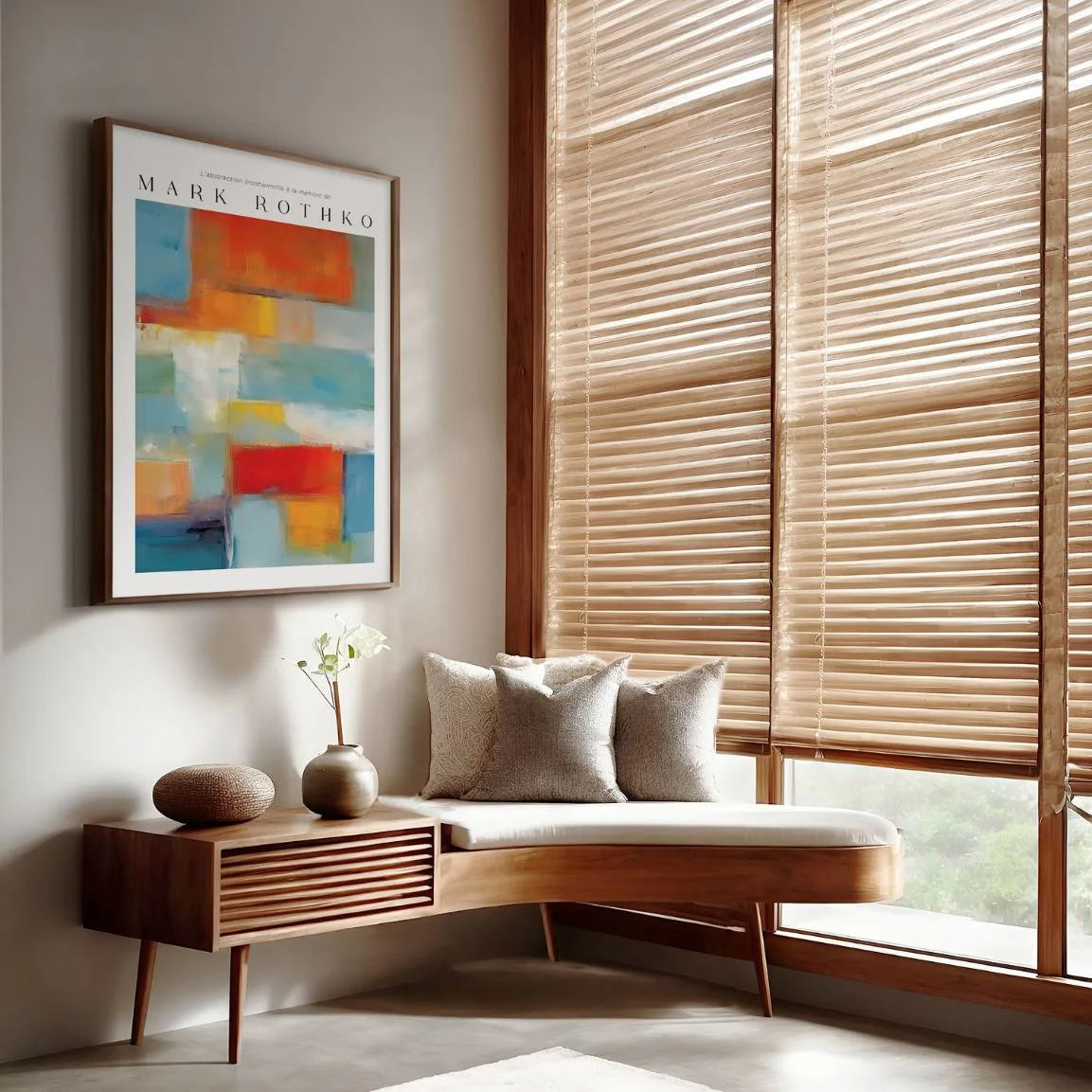 Rothko Color Balance Poster