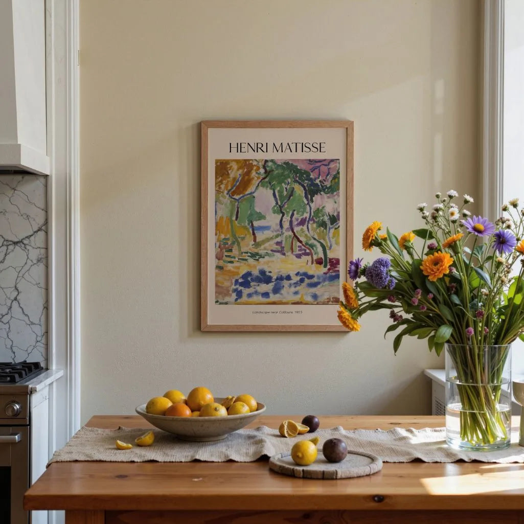 Henri Matisse Poster – Paesaggio vicino a Collioure